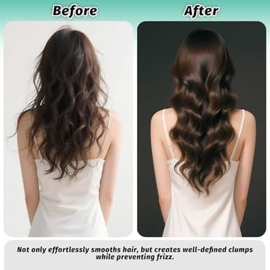 Curly Hair Brush Defining, Vented Curl Defining Brush for Effortlessly Detangling Shaping and Styling Women's Men's Curls on All Wet or Dry Hair Types, Reduces Frizz (Green) - Image 5