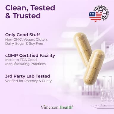 Vegan Milk Thistle Liver Detox – Herbal Liver Support Supplement w/Zinc, Dandelion Root & Artichoke Extract – 60 Capsules for Liver Cleanse Detox & Repair, Enzyme Support, Energy & Healthy Digestion - Image 4