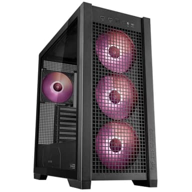 ASUS TUF Gaming GT302 ARGB ATX Mid-Tower PC Case Four 140 x 28 mm ARGB fans for high airflow and static pressure, interchangeable side panel, detachable top panel, hidden-connector motherboard support - Image 15