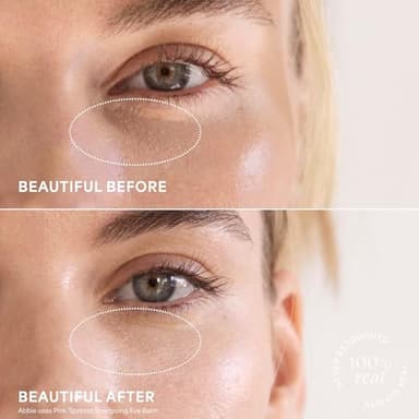 TULA Skin Care ‘Spresso Energizing Eye Balm, Gold Glow - Energizing & Hydrating Caffeine Under Eye Treatment for Dark Circles, Portable and Perfect to Use On-the-go, 0.35 oz. - Image 6