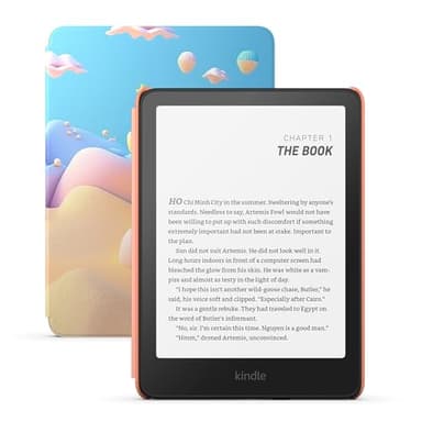 Amazon Kindle Paperwhite Kids 16GB (newest model) – larger 7" glare-free display – Kids read an average of 1+ hour per day with Kindle – Starfish - Image 1