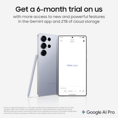 SAMSUNG Galaxy S25 Ultra, 512GB Smartphone, Unlocked Android, AI Night Mode Camera, Snapdragon 8 Elite Fast Processor, 5000mAh Battery, Built-in S Pen, 2025, US 1 Yr Warranty, Titanium Silverblue - Image 3