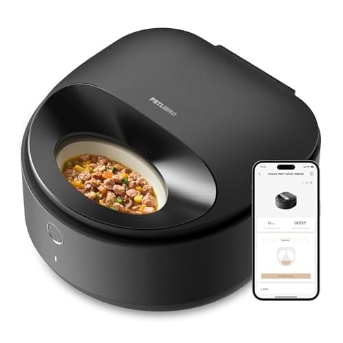 PETLIBRO Automatic Cat Feeder Wet Food Refrigerated New Upgraded APP Control,3 Days Freshness 3 Meals,Semiconductor Cooling&Quick Chills Wet Food Dispenser,Polar WiFi Timed Auto Pet Feeder for Cat Dog - Image 1