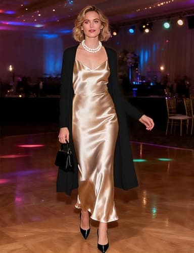 GRACE KARIN Black Cardigan Sweaters for Women Plus Size Long Cardigans Maxi Long Sleeve Duster Cardigan (2XL,Black) - Image 6