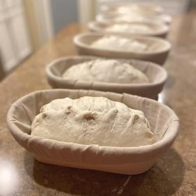 Banneton Bread Proofing Basket, 2 Pack 10 Inch Oval Sourdough Proofing Basket, Sourdough Bread Baking Supplies for Making Baking Fermentation Food Storage Tools - Image 7