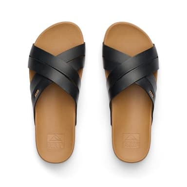 REEF CUSHION SPRING BLOOM Sandals - Women's, BLACK/TAN 9 - Image 5