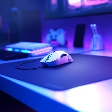 Glorious Model D- (Minus) Wired Gaming Mouse - 61g Superlight Honeycomb Design, RGB, Ergonomic, Pixart 3360 Sensor, Omron Switches, PTFE Feet, 6 Buttons - Matte White - Image 3