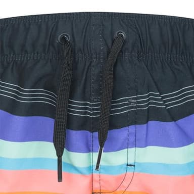 Hurley Boys' Pull On Swim Trunks, Multi/Black, S - Image 6