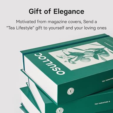 OSULLOC TEA VARIATION "O" (36 Count, 6 Types x 6 ea), Elegant & Sophisticated designed Tea Gift Set, Perfect Tea Set for your Daily Tea-Lifestyle, 6 Premium Organic Pure & Blended Tea from Jeju Island - Image 4