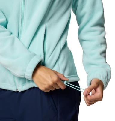 Columbia Womens Benton Springs Full Zip Fleece Jacket, Spray, 2X - Image 5