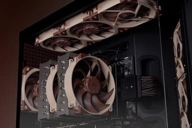 Noctua NF-A12x25 G2 PWM Sx2-PP, Dual Fan Set for Push-Pull and Side-by-Side Applications (Brown) - Image 4