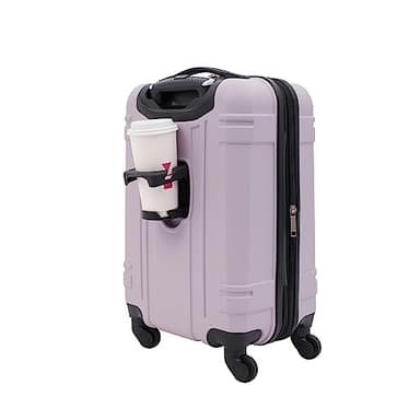 Wrangler 20" Astral Hardside Carry-On Luggage, Lilac - Image 3