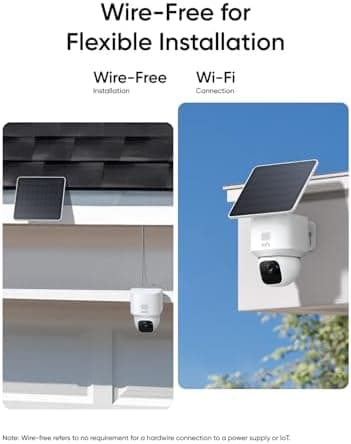 eufy Security SoloCam E30, Security Cameras Wireless Outdoor, Solar Camera Outdoor Wireless, 360° Pan, AI Tracking, 2K Clarity, No Monthly Fee - Image 5