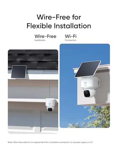 eufy Security SoloCam E30, 2 Pack, Security Cameras Wireless Outdoor, Solar Camera Outdoor Wireless, 360° Pan, AI Tracking, 2K Clarity, HomeBase S380 Compatible, No Monthly Fee (Renewed) - Image 7