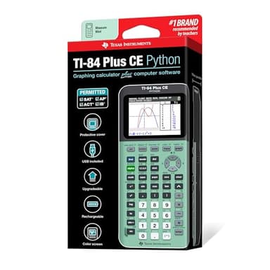 Texas Instruments TI-84 Plus CE Color Graphing Calculator, Mint Small - Image 10