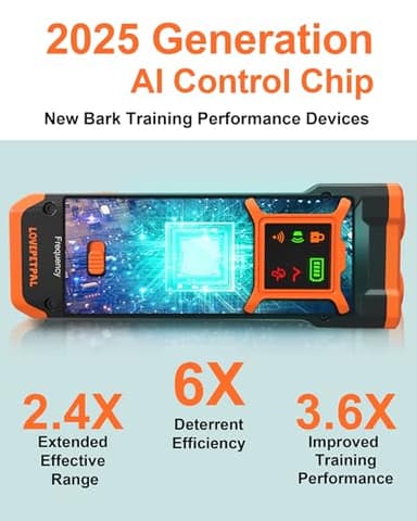 2025 Dog Training Bark Deterrent Device, Anti-Barking Device with HD Display and LED Flashlight for Dogs, Stop Bad Behavior Without Yelling or Swatting, Ultrasonic Stopper Alternative to Shock Collar - Image 3