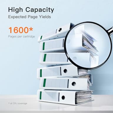 E-Z Ink 17A with Chip Compatible Toner Cartridges Replacement for HP 17A CF217A Toner to Use with Pro M102w, M102a, M130fn, Pro MFP M130nw, MFP M130fw, MFP M130a, M102, M130 Series Printer(2 Black - Image 2