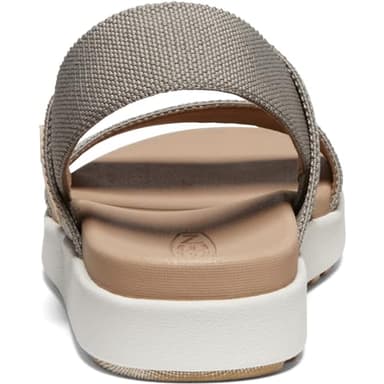 KEEN Women's Elle Backstrap Casual Platform Open Toe Wedge Sandals, Brindle/Birch, 8 - Image 7