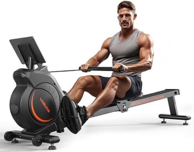 YOSUDA Magnetic/Water Rowing Machine for Home - Rower Machine Use with Bluetooth, App Supported, Rowing Machine for Taller Power Athletes, Comfortable Seat Cushion - Image 3