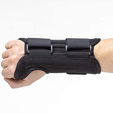 Carpal Tunnel Wrist Brace Support with 2 Straps and Metal Splint Stabilizer - Helps Relieve Tendinitis Arthritis Carpal Tunnel Pain - Reduces Recovery Time for Men Women - Right (L/XL) - Image 6