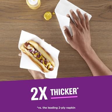 Vanity Fair Extra Absorbent Premium Paper Napkins, 960 Count, Disposable Napkins Made Soft and Strong for Messy Meals and Everyday Use - Image 9