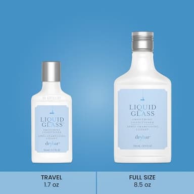 Drybar Liquid Glass Smoothing Conditioner - Travel Size | Reduces Frizz, Adds a Smooth & Shiny Finish, Lightweight Formula for all Hair Types, Vegan & Cruelty Free - Image 9