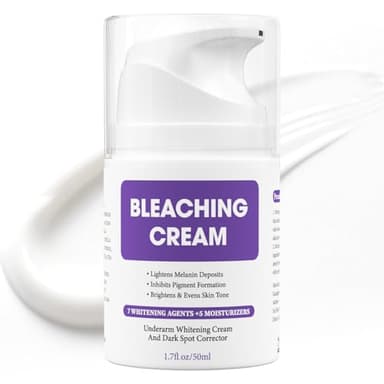 Dark Spot Remover for Body, Skin Bleaching Cream with Vitamin C for Intimate Areas, Skin Lightening Cream Dark Spot Corrector for Underarms, Knees, Elbows, Inner Thighs & Bikini Line,1.7fl oz - Image 1