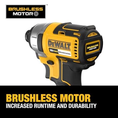 DEWALT 20V MAX Impact Driver, 1/4 Inch, Battery and Charger Included (DCF787D1) - Image 2