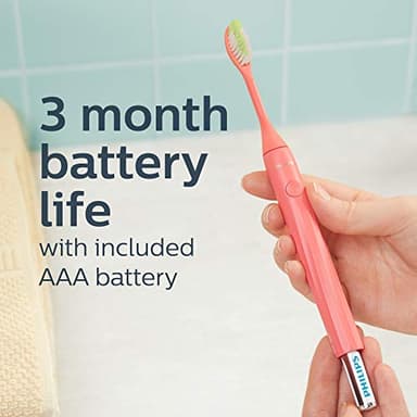 Philips Sonicare Battery Toothbrush, Miami Coral, HY1100/01 - Image 3