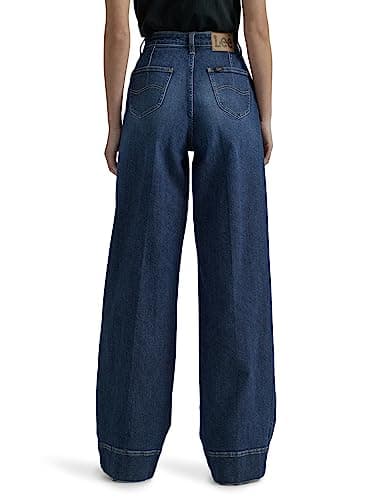 Lee Women's Legendary High Rise Trouser Jean, Inner Strength, 12 - Image 3
