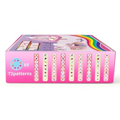 Drawing Projector for Kids, Art and Crafts, Drawing Board with Music, Color Pens, Pencils, Crayons, Scrapbook, Unicorn Sticker Book, Ideal Toy for 3+ Year Old Girls & Boys (Unicorn Kit) - Image 11