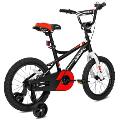 WEIZE Kids Bike,16 Inch Children Bicycle for Boys Girls Ages 4-6 Years Old, Rider Height 38-48 Inch, Coaster Brake, Black - Image 5