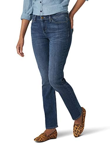 Lee Women's Legendary Mid Rise Straight Leg Jean Seattle 4 Short - Image 1