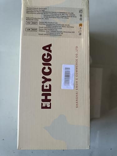 EHEYCIGA Orthopedic XL Dog Beds for Extra Large Dogs with Removable Washable Cover for Crate, Grey, 41x27 - Image 10