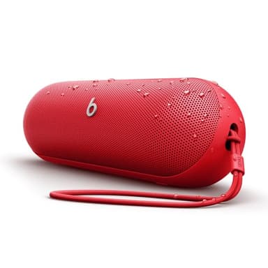Beats Pill - Portable Bluetooth Speaker - Up to 24H Battery Life, Water Resistant, Bluetooth, Apple & Android Compatible, Seriously Loud Sound for Home, Outdoor and Travel – Statement Red - Image 1