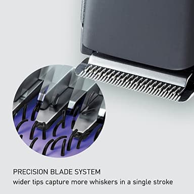 Panasonic Long Beard Trimmer for Men, 58 Length Settings and 4 Attachments for Cutting and Detailing, Cordless or Corded Operation – ER-GB96-K (Black) - Image 8
