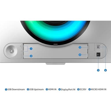 Samsung 49" Odyssey OLED (G93SC) Series Curved Gaming Monitor w QD-OLED, 240Hz, 0.03ms, DQHD, G-Sync Compatible, AMD FreeSync Premium Pro,Height Adjustable Stand,3 Yr Warranty,LS49CG932SNXZA - Image 14