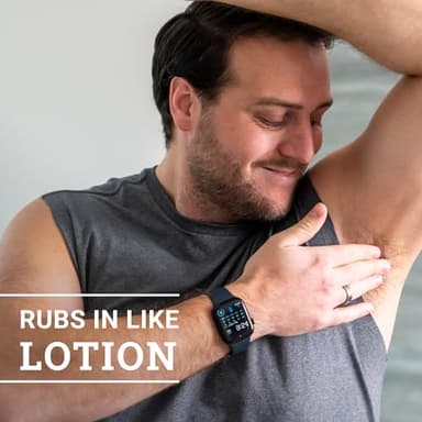 Mando Whole Body Deodorant For Men - Invisible Cream - 72 Hour Odor Control - Aluminum Free, Baking Soda Free, Skin Safe - 3 ounce (Pack of 2) - Unscented - Image 6