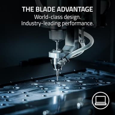 Razer Blade 14 (2025) Gaming Laptop: NVIDIA GeForce RTX 5060 - AMD Ryzen AI 9 365 CPU - 3K 120Hz OLED Display - 16GB LPDDR5X RAM - 1TB SSD - Thin & Lightweight - Chroma RGB - Windows - Black - Image 7