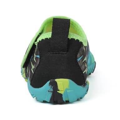 ANYUETE Water Shoes for Kids Boys Girls Aqua Socks Barefoot Beach Sports Swim Pool Outdoor Quick Dry Lightweight Green Little Big Kid 3 Big Kid - Image 6