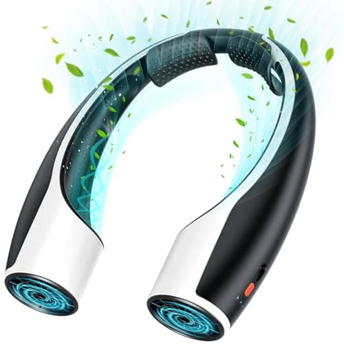 Rohent Portable Hands-Free Neck Fan - 4000mAh Battery, USB-C Rechargeable, Ultra-Quiet, 4 Adjustable Speeds – Perfect for Office, Outdoor, and Travel Use - Image 1