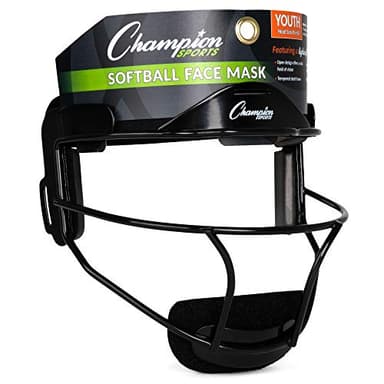 Champion Sports Steel Softball Face Mask - Classic Fielders Masks for Youth - Durable Head Guards - Premium Sports Accessories for Indoors and Outdoors - Purple - Image 9