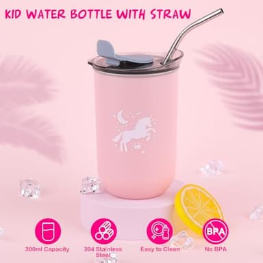 Unicorns Gifts for Girls 4 5 6 7 8 9 10+ Years Old with Unicorns Handbag Purse/Diary with Lock/Headband/Eye Mask/Water Bottle, Kids Unicorn Toy Soft Plush Toys Set for Birthday Gifts Christmas - Image 7