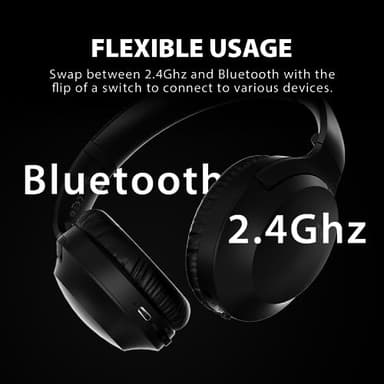 Avantree Opera Plus - Wireless Headphones for TV Watching with Clear Dialogue & Volume Boost for Seniors & Hard of Hearing, Use with Soundbar at Same Time, Charging Transmitter Base, Comfortable Fit - Image 5