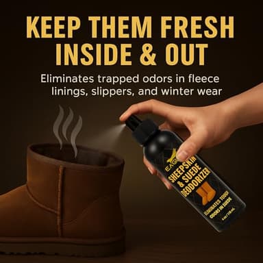 Leather Hero Suede & Nubuck Care Kit – Compatible with UGG Boots, Sheepskin & Winter Suede – 6-Piece Cleaner, Conditioner, Protector, Deodorizer, Brushes & Eraser - Image 7