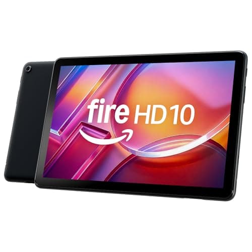 Amazon Fire HD 10 tablet (newest model) built for relaxation, 10.1" vibrant Full HD screen, octa-core processor, 3 GB RAM, 64 GB, Black - Image 1
