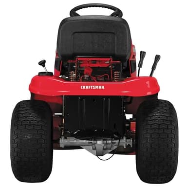 Craftsman 36" Gas Riding Lawn Mower with 11.5 HP* Briggs and Stratton Single-Cylinder Engine, Gas Lawn Tractor with 7-Speed Transmission, Red/Black - Image 4