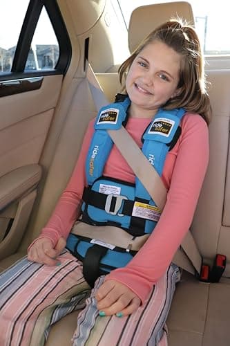 RideSafer - Large Blue, Lightweight, Compact, Portable Car Seat - Perfect for Travel and Everyday Child Safety - Image 2