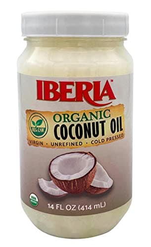 Iberia Organic Virgin Unrefined Coconut Oil, 14 Ounce - Image 1