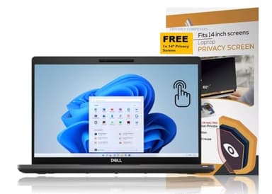 Dell Latitude 5400 14" Full HD Touch, Intel Core i5-8365U 1.6GHz, 32GB DDR4 RAM, 1TB NVMe SSD, Windows 11 Pro 64Bit, CAM (Renewed), Black - Image 1